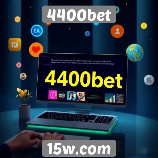 Usabilidade e design do site 4400bet